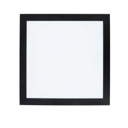 Brilagi - LED Stmievateľné kúpeľňové stropné svietidlo FRAME SMART LED/24W/230V 30x30 cm 3000-6000K IP44 čierna + diaľkové ovládanie