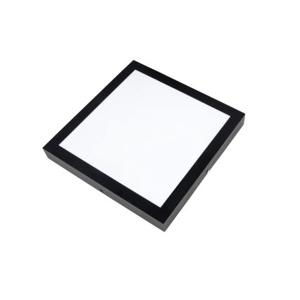 Brilagi - LED Stmievateľné kúpeľňové stropné svietidlo FRAME SMART LED/24W/230V 30x30 cm 3000-6000K IP44 čierna + diaľkové ovládanie