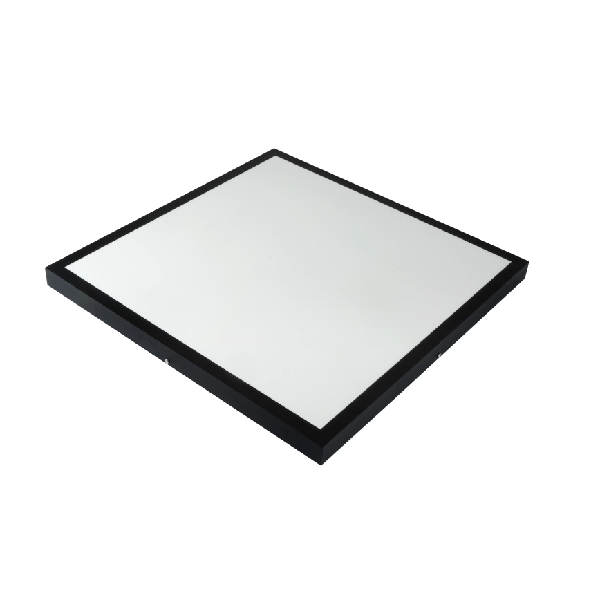 Brilagi - LED Stmievateľné kúpeľňové stropné svietidlo FRAME SMART LED/50W/230V 60x60 cm 3000-6000K IP44 čierna + diaľkové ovládanie