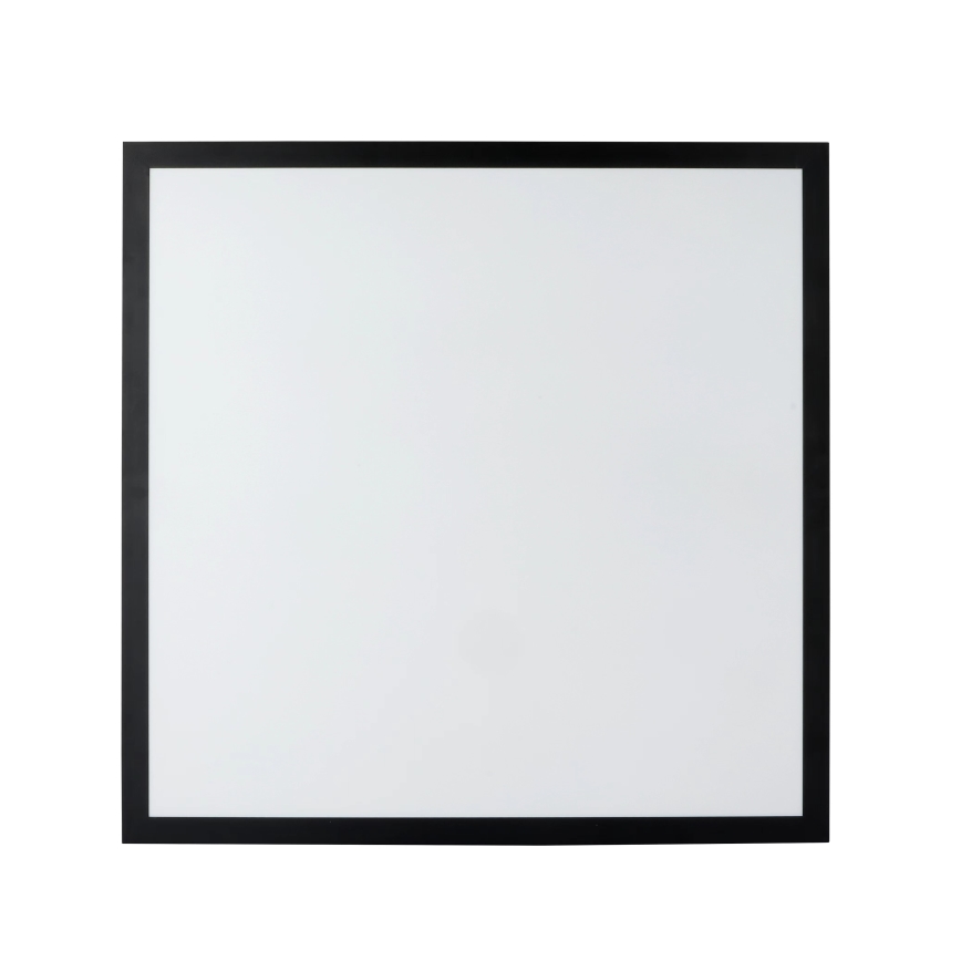 Brilagi - LED Stmievateľné kúpeľňové stropné svietidlo FRAME SMART LED/50W/230V 60x60 cm 3000-6000K IP44 čierna + diaľkové ovládanie