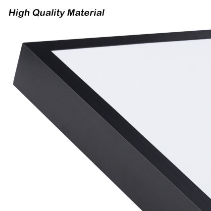 Brilagi - LED stmievateľné kúpeľňové stropné svietidlo FRAME SMART LED/96W/230V 120x60 cm 3000-6000K IP44 čierna + diaľkové ovládanie