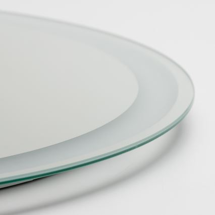 Brilagi - LED vyhrievané kúpeľňové zrkadlo AVA PRO LED, 18,5 W, 230 V, priemer 60 cm, IP44, CRI 90, stmievateľné + CCT