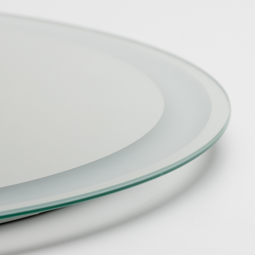 Brilagi - LED vyhrievané kúpeľňové zrkadlo AVA PRO LED, 18,5 W, 230 V, priemer 60 cm, IP44, CRI 90, stmievateľné + CCT