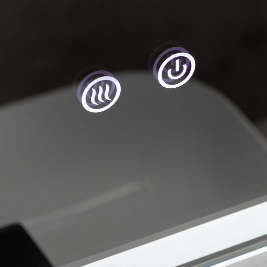 Brilagi - LED kúpeľňové vyhrievané zrkadlo BELLA LED/16W/230V 60x60 cm IP44 CRI 90 stmievateľné + CCT