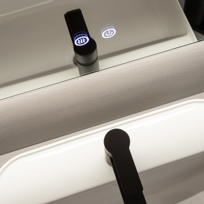 Brilagi - LED stmievateľné kúpeľňové vyhrievané zrkadlo s podsvietením DIANA LED/20W/230V 60x90 cm 3000/4000/6500K IP44 CRI 90