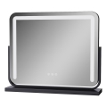 Brilagi - LED stmievateľné make-up zrkadlo CALIFORNIA LED/22W/230V 3000/4000/6500K 58x43 cm čierne