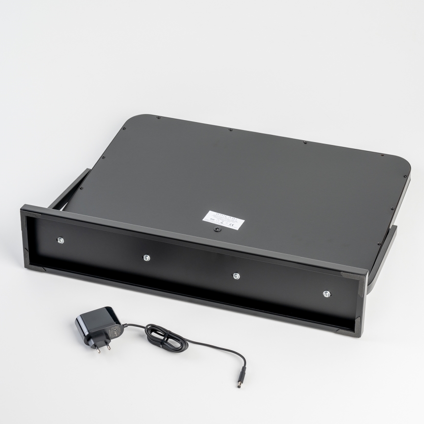 BRILAGI - LED stmievateľné make-up zrkadlo CALIFORNIA LED/22W/230V 3000/4000/6500K 58x43 cm čierne