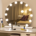 Brilagi - LED stmievateľné make-up zrkadlo HOLLYWOOD LED/12W/230V 3000/4000/6500K