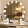 Brilagi - LED stmievateľné make-up zrkadlo HOLLYWOOD LED/12W/230V 3000/4000/6500K