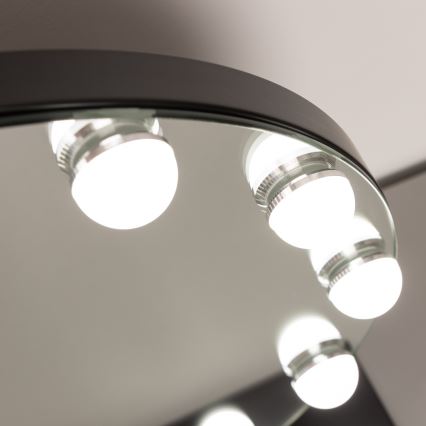 Brilagi - LED stmievateľné make-up zrkadlo HOLLYWOOD LED/12W/230V 3000/4000/6500K