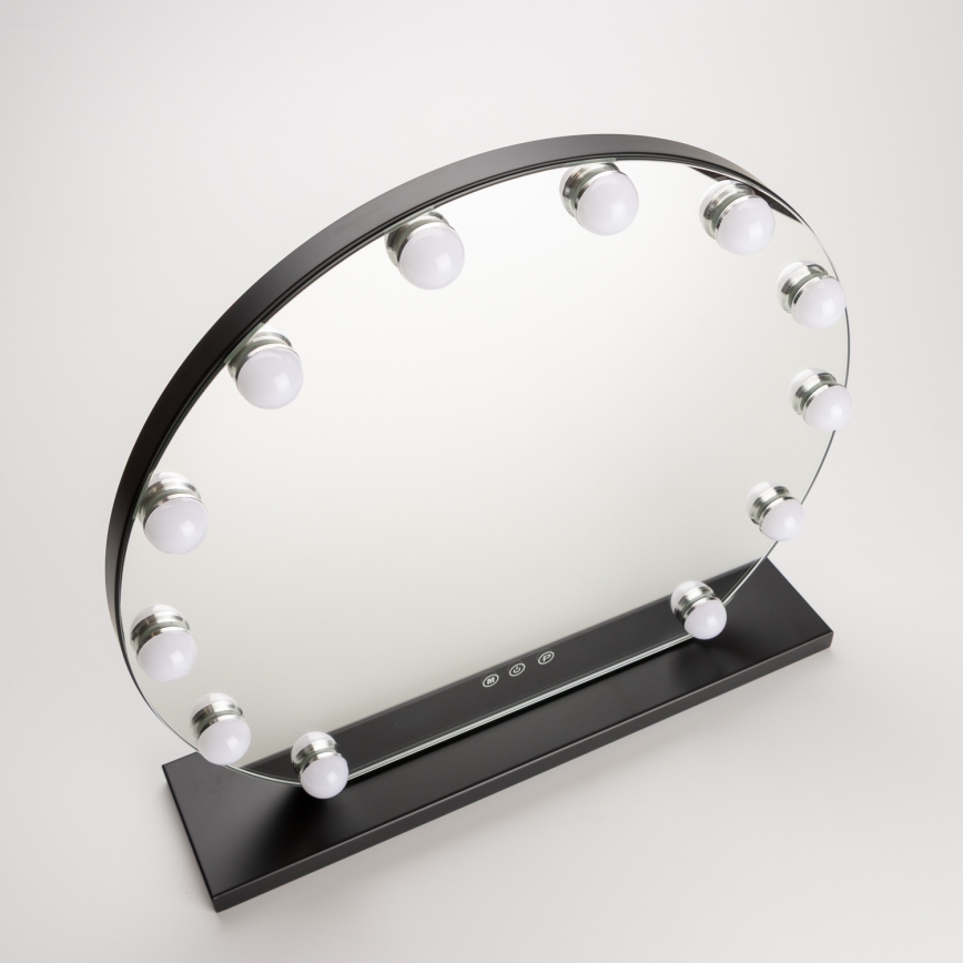 Brilagi - LED stmievateľné make-up zrkadlo HOLLYWOOD LED/12W/230V 3000/4000/6500K