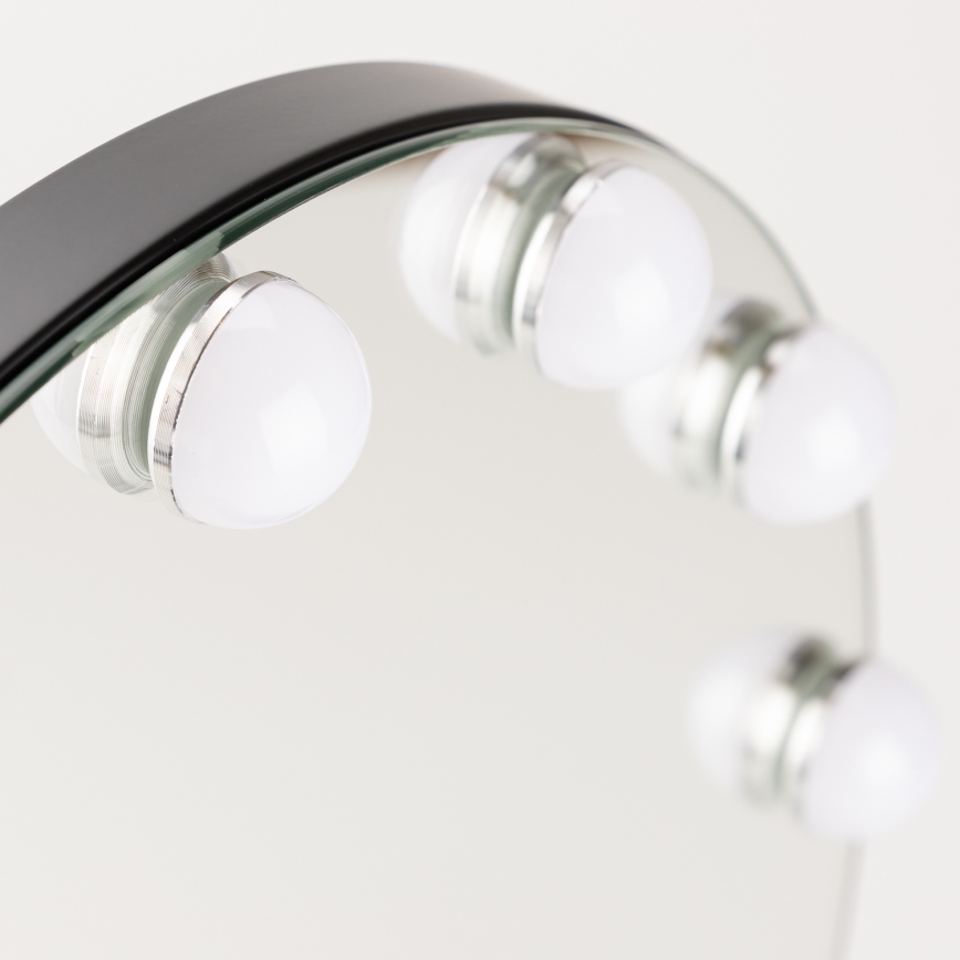 Brilagi - LED stmievateľné make-up zrkadlo HOLLYWOOD LED/12W/230V 3000/4000/6500K