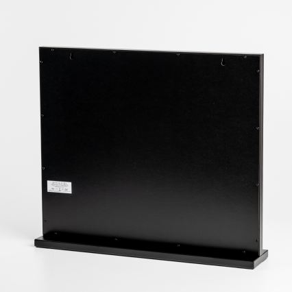 BRILAGI - LED Stmievateľné make-up zrkadlo HOLLYWOOD LED/15W/230V CCT + 2x USB 60x50 cm čierne