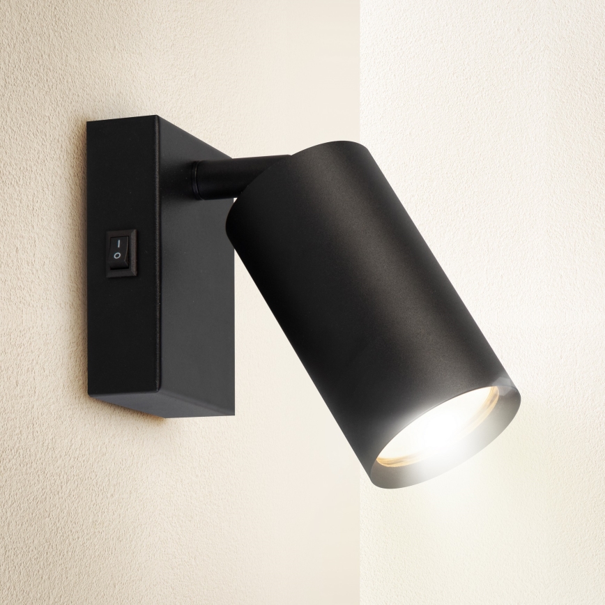 Brilagi - LED Stmievateľné nástenné bodové svietidlo SELE 1xGU10/6,5W/230V 2700-6500K čierne