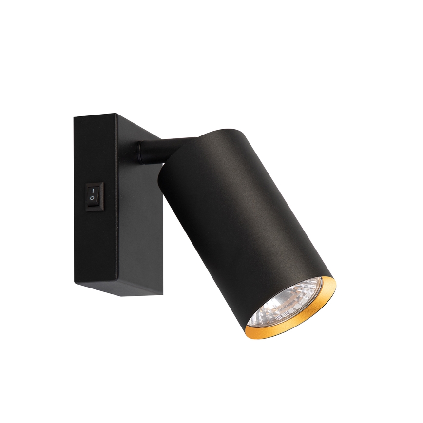 Brilagi - LED stmievateľné nástenné bodové svietidlo SELE 1xGU10/6,5W/230V 2700-6500K čierna/zlatá
