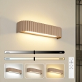 Brilagi - LED stmievateľné nástenné svietidlo FALCON MODERN LED/14W/230V 3000-6000K 40 cm béžové + diaľkové ovládanie
