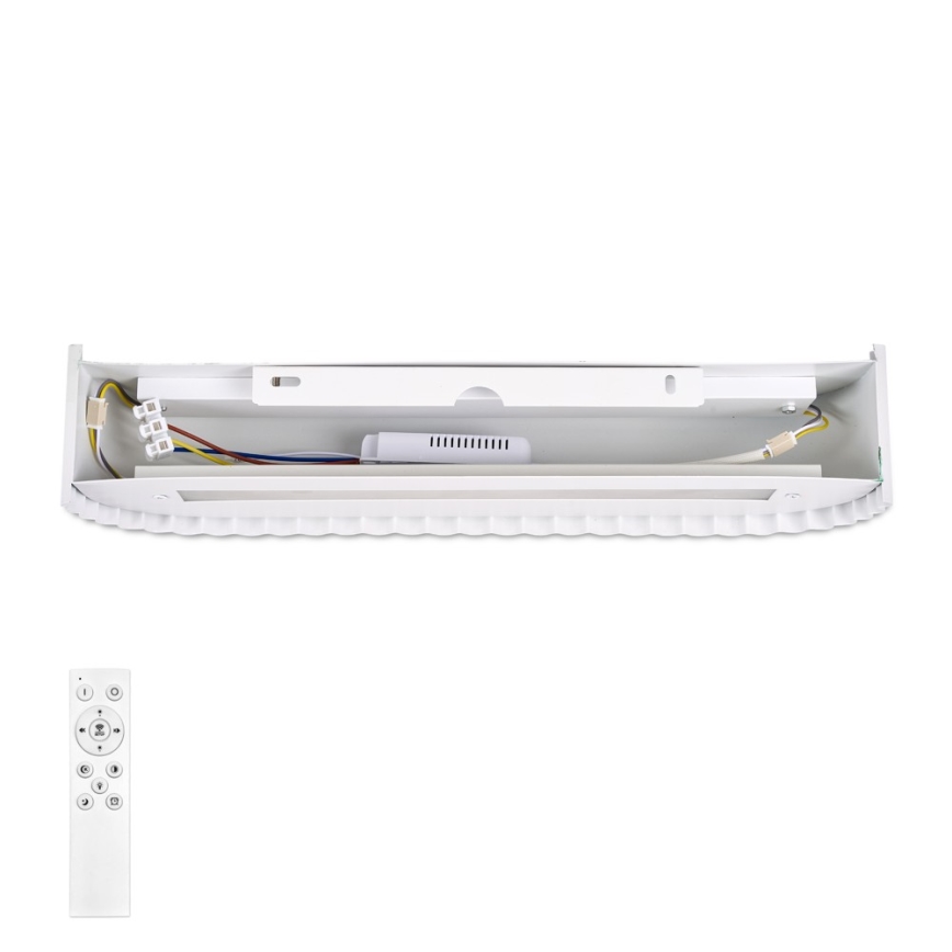 Brilagi - LED Stmievateľné nástenné svietidlo FALCON MODERN LED/14W/230V 3000-6000K 40 cm biela + diaľkové ovládanie