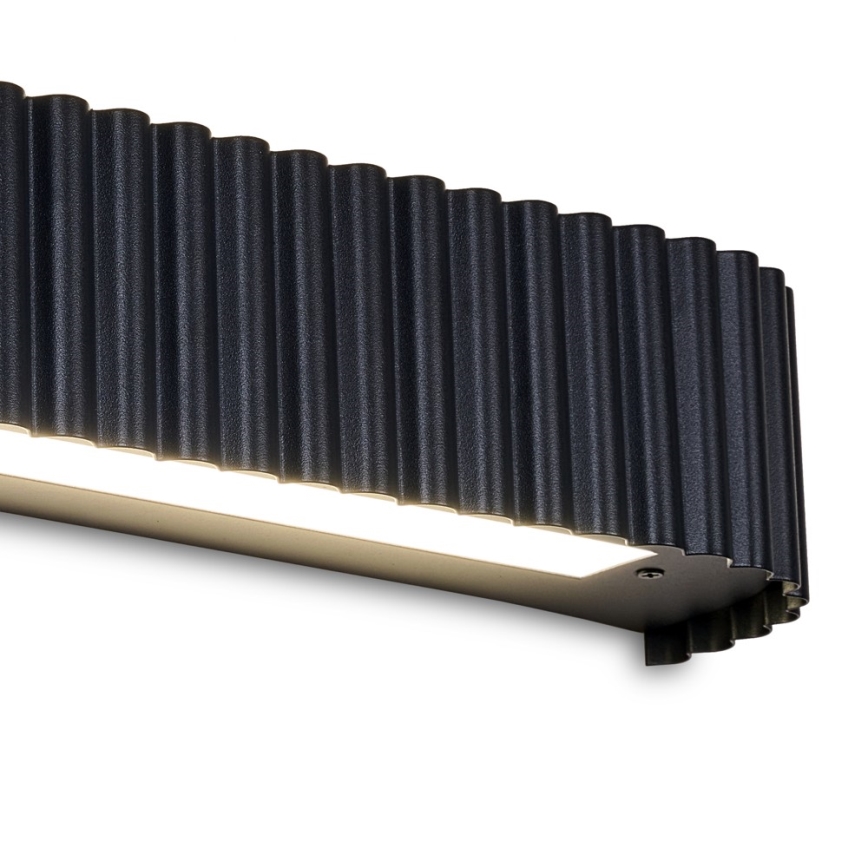 Brilagi - LED Stmievateľné nástenné svietidlo FALCON MODERN LED/14W/230V 3000-6000K 40 cm čierna + diaľkové ovládanie
