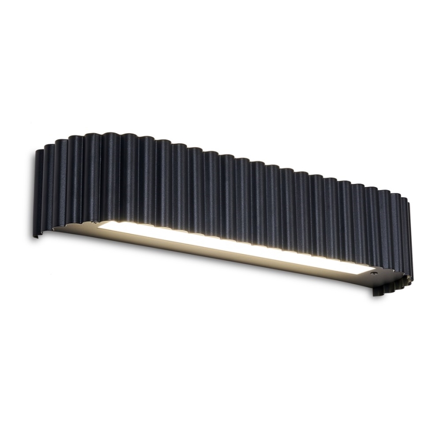 Brilagi - LED Stmievateľné nástenné svietidlo FALCON MODERN LED/14W/230V 3000-6000K 40 cm čierna + diaľkové ovládanie
