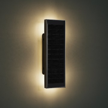 Brilagi - LED stmievateľné solárne nástenné svietidlo SUN LED/2,5W/230V 30 cm 2000 mAh IP44