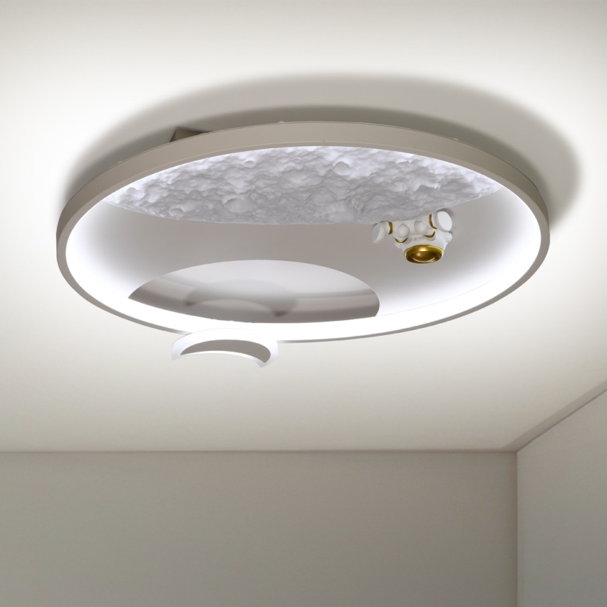 Brilagi - LED Stmievaťelné stropné svietidlo ASTRO LED/20W/230V 3000/4000/6000K + diaľkové ovládanie