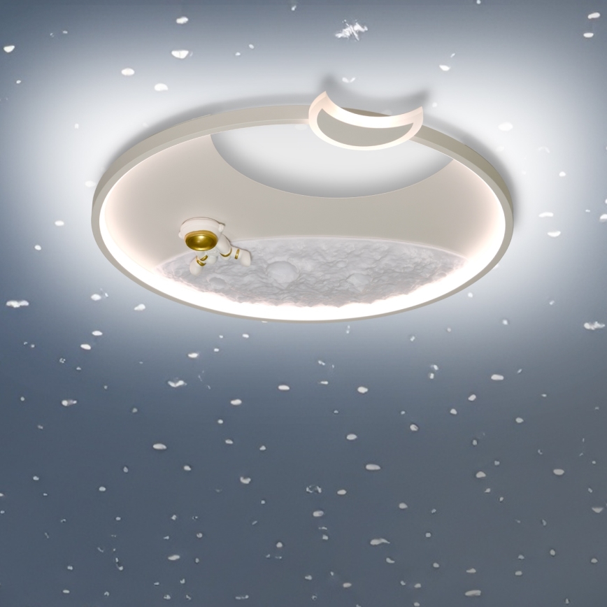 Brilagi - LED stmievateľné stropné svietidlo ASTRO LED/20W/230V pr. 50 cm 3000-6000K astronaut + diaľkové ovládanie