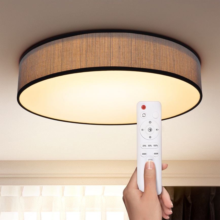 Brilagi - LED Stmievateľné stropné svietidlo AURORA LED/48W/230V 3000-6500K pr. 40 cm + diaľkové ovládanie