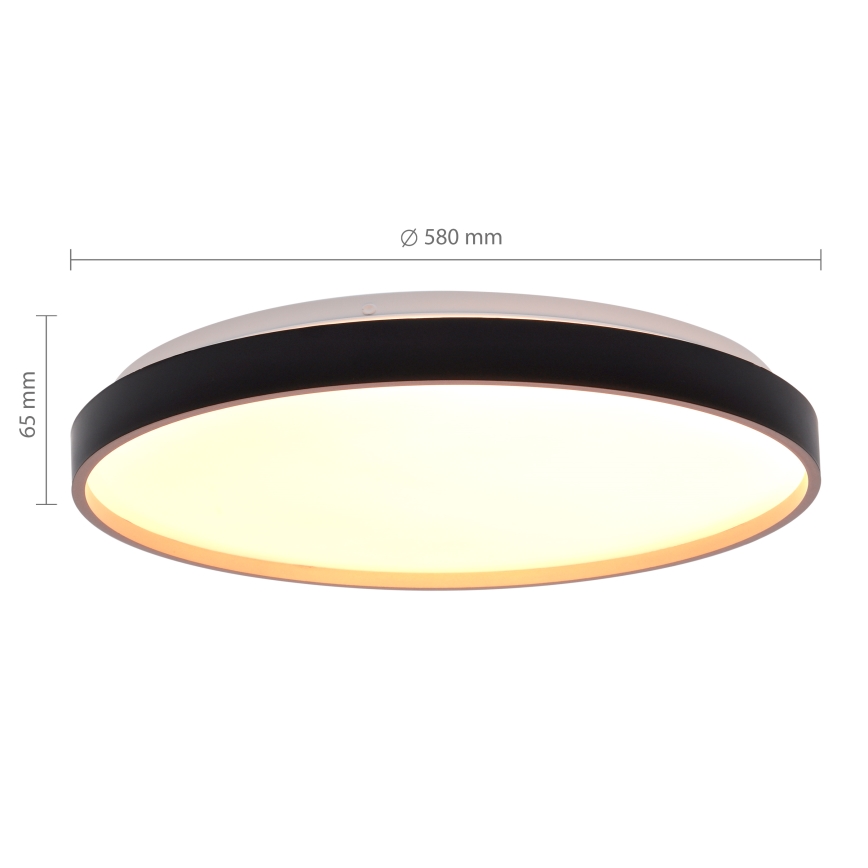 Brilagi - stmievateľné LED stropné svietidlo CALA LED/60W/230V 3000-6500K pr. 58 cm + diaľkové ovládanie