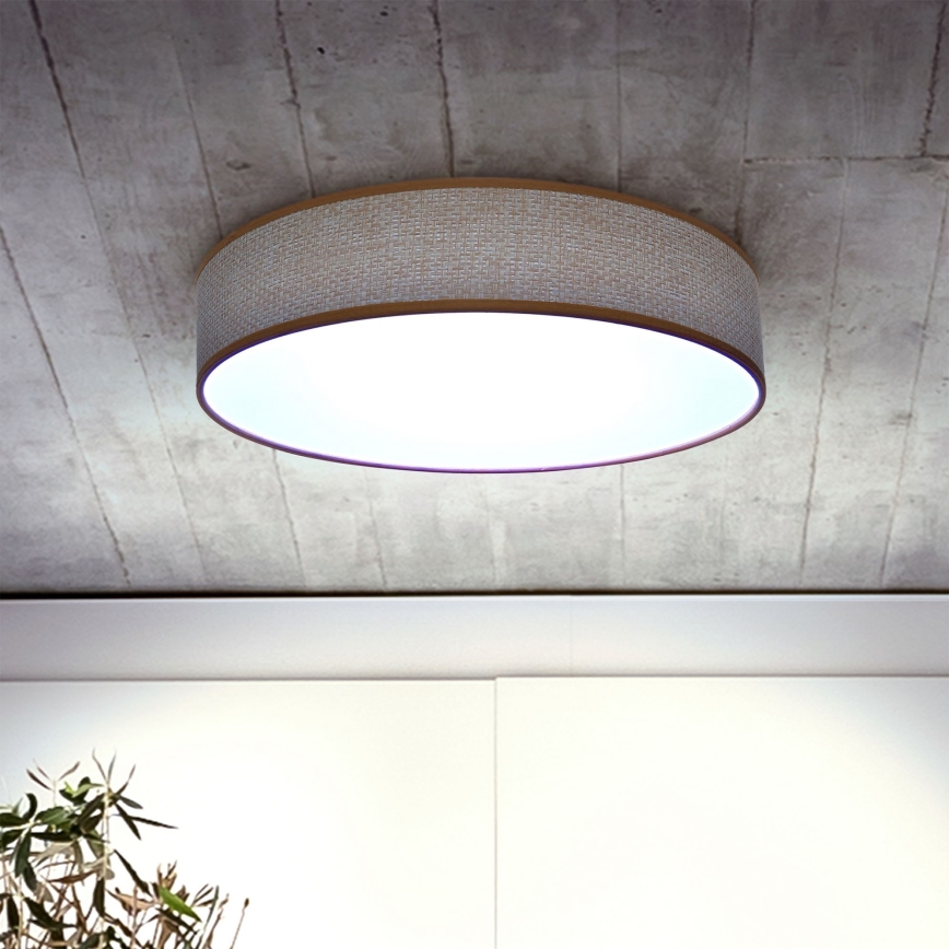 Brilagi - LED Stmievateľné stropné svietidlo CARMEN LED/48W/230V 3000-6500K pr. 40 cm + diaľkové ovládanie