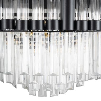 BRILAGI - stmievateľné stropné LED svietidlo CROWN LED/41W/230V 3000-6000K, priemer 48 cm, čierne, s diaľkovým ovládaním