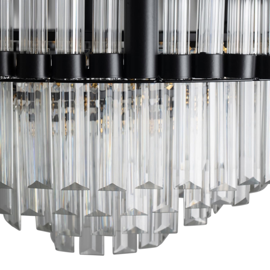 BRILAGI - stmievateľné stropné LED svietidlo CROWN LED/41W/230V 3000-6000K, priemer 48 cm, čierne, s diaľkovým ovládaním