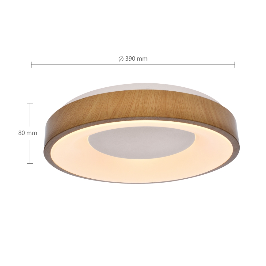 Brilagi - LED Stmievateľné stropné svietidlo DORIA LED/48W/230V 3000-6500K pr. 39 cm + diaľkové ovládanie