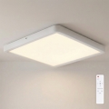 Brilagi - LED stmievateľné stropné svietidlo ESTELA SQUARE LED/36W/230V 3000-6500K 31x31 cm biela + diaľkové ovládanie