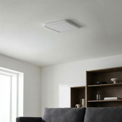 Brilagi - LED stmievateľné stropné svietidlo ESTELA SQUARE LED/36W/230V 3000-6500K 31x31 cm biela + diaľkové ovládanie