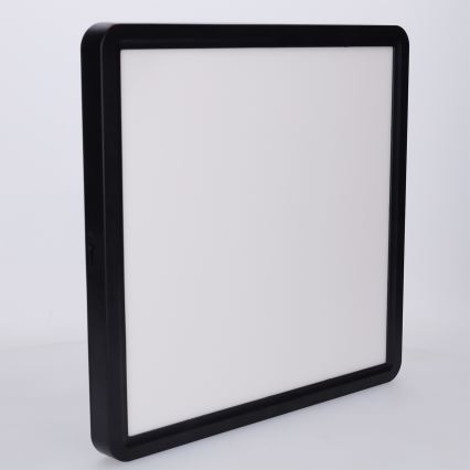 Brilagi - LED stmievateľné stropné svietidlo ESTELA SQUARE LED/36W/230V 3000-6500K 31x31 cm čierna + diaľkové ovládanie