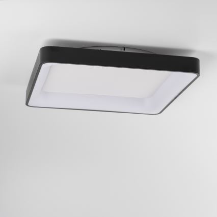Brilagi - Stmievateľné LED stropné svietidlo FALCON II LED/125W/230V 3000-6500K 60x60 cm čierne + diaľkové ovládanie