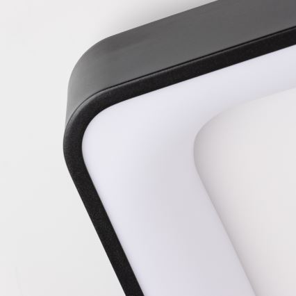 Brilagi - Stmievateľné LED stropné svietidlo FALCON II LED/125W/230V 3000-6500K 60x60 cm čierne + diaľkové ovládanie