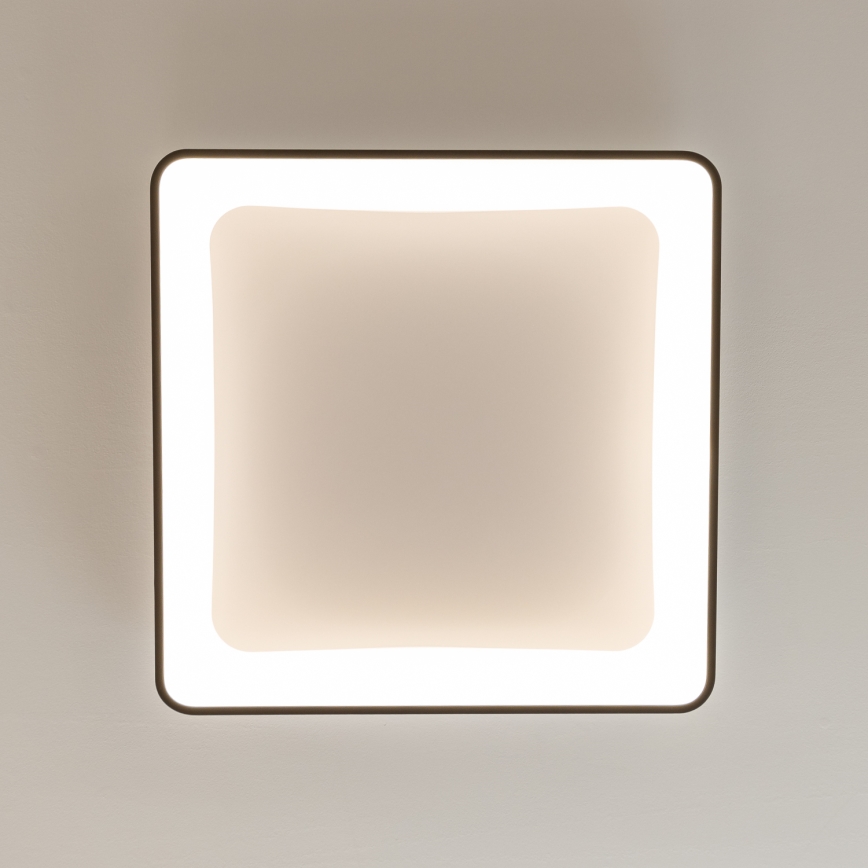 Brilagi - Stmievateľné LED stropné svietidlo FALCON II LED/125W/230V 3000-6500K 60x60 cm čierne + diaľkové ovládanie