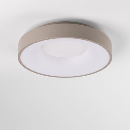 BRILAGI - LED Stmievateľné stropné svietidlo FALCON II LED/67W/230V 3000-6500K pr. 40 cm biela/béžová + diaľkové ovládanie