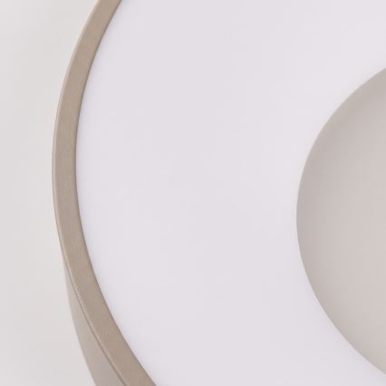 BRILAGI - LED Stmievateľné stropné svietidlo FALCON II LED/67W/230V 3000-6500K pr. 40 cm biela/béžová + diaľkové ovládanie