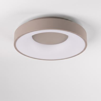 BRILAGI - LED stmievateľné stropné svietidlo FALCON II LED/67W/230V 3000-6500K pr. 40 cm béžová + diaľkové ovládanie