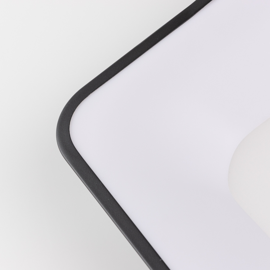 Brilagi - Stmievateľné LED stropné svietidlo FALCON II LED/80W/230V 3000-6500K 40x40 cm čierne + diaľkové ovládanie