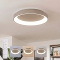 BRILAGI - LED Stmievateľné stropné svietidlo FALCON II LED/99W/230V 3000-6500K pr. 60 cm béžová + diaľkové ovládanie