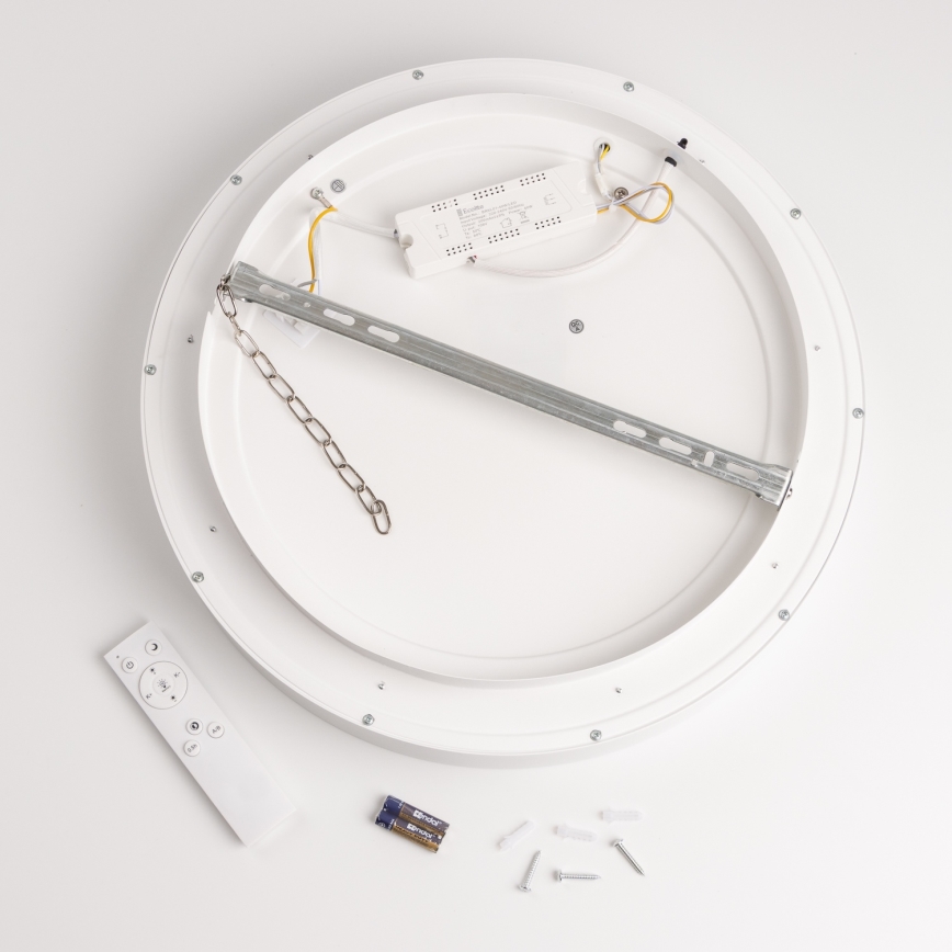 Brilagi - LED stmievateľné stropné svietidlo FALCON LED/80W/230V 3000-6500K pr. 60 cm biela + diaľkové ovládanie