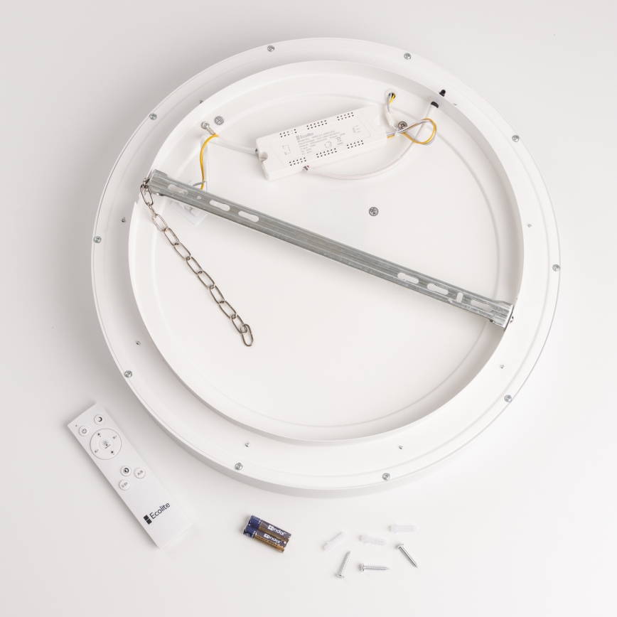Brilagi - LED Stmievateľné stropné svietidlo FALCON LED/80W/230V 3000-6500K pr. 60 cm biela + diaľkové ovládanie
