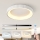 Brilagi - LED stmievateľné stropné svietidlo FALCON MODERN LED/54W/230V 3000-6000K 60 cm biela + diaľkové ovládanie