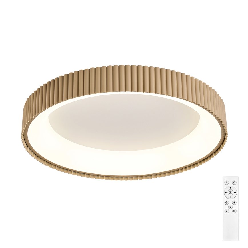 Brilagi - LED stmievateľné stropné svietidlo FALCON MODERN LED/54W/230V 3000-6500K 60 cm béžové + diaľkové ovládanie