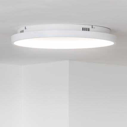 Brilagi - LED stmievateľné stropné svietidlo FALCON SLIM LED/42W/230V 3000-6500K priemer 50 cm biela + diaľkové ovládanie