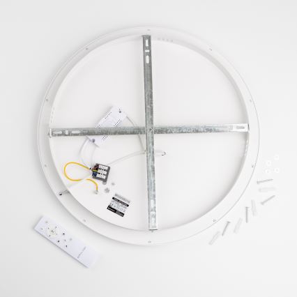 Brilagi - LED stmievateľné stropné svietidlo FALCON SLIM LED/42W/230V 3000-6500K priemer 50 cm biela + diaľkové ovládanie