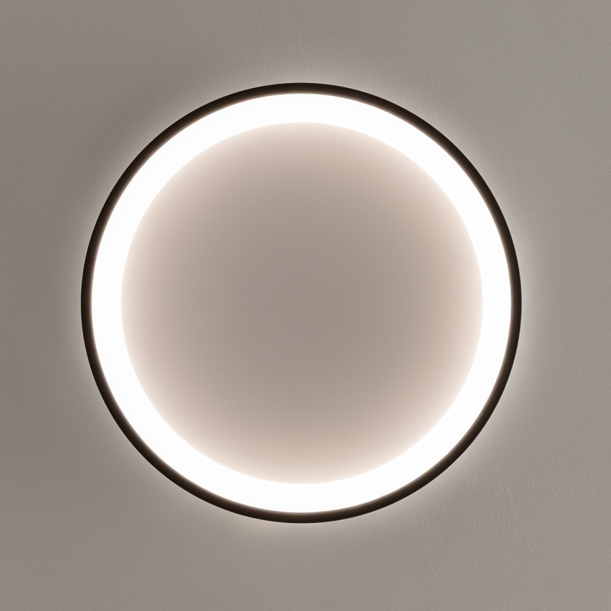 Brilagi - LED Stmievateľné stropné svietidlo FALCON SLIM LED/42W/230V 3000-6500K pr. 50 cm čierna + diaľkové ovládanie